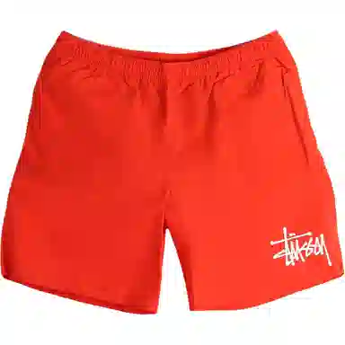 Stussy Logo Embroidered Shorts