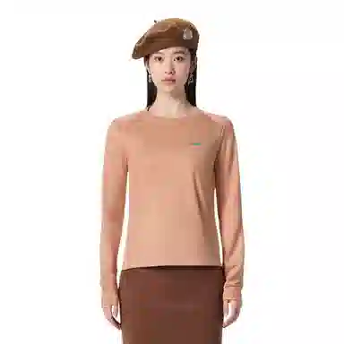 Nike Dri-FIT Miler Long Sleeve Tee Rose Gold