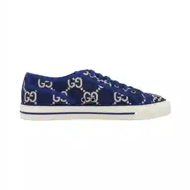 GUCCI Tennis 1977 Low Top Blue