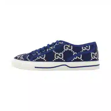 GUCCI Tennis 1977 Low Top Blue
