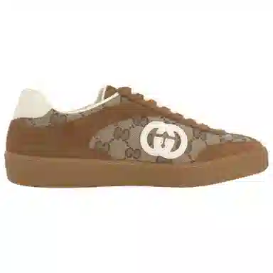 Gucci Brown Low-Top Sneakers