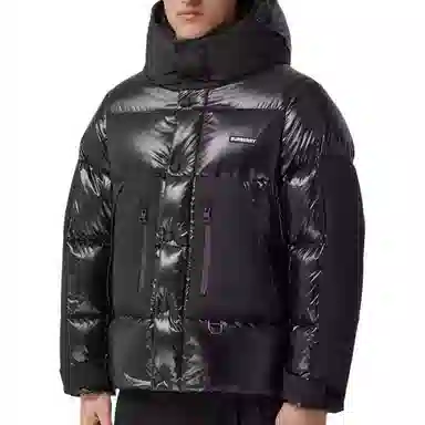 Burberry FW22 Logo Print Hoodie Jacket