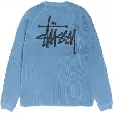 Stussy Raglan Thermal LS Crew