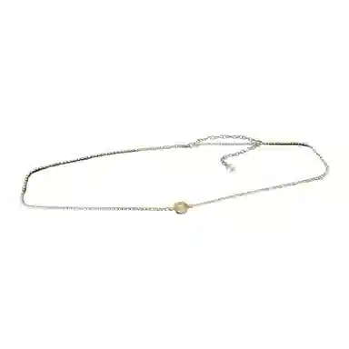 CHANEL Coin Crystal Double C Waist Chain Gold