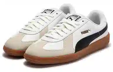PUMA Army Trainer White Black