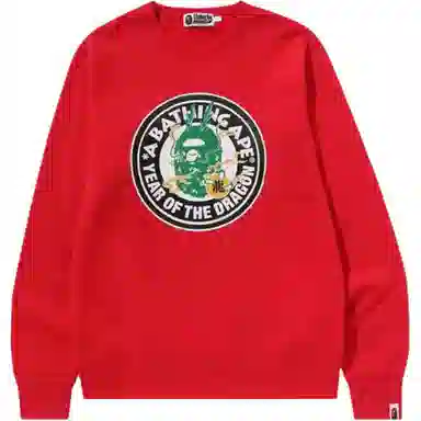 A BATHING APE Year of the Dragon Crewneck Logo