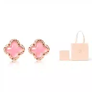 Ai De Promise Clover Stud Earrings