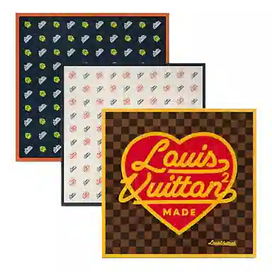 Louis Vuitton Scarf White Multicolor