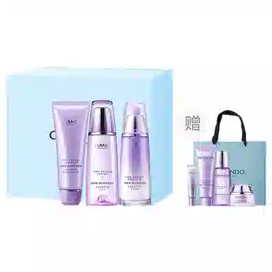 自然堂 凝时鲜颜洗面奶爽肤水乳液面霜眼部精华乳护肤套装 紧致保湿补水清洁 清爽/滋润