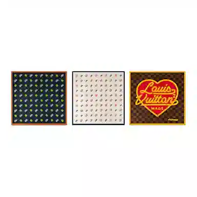 Louis Vuitton Scarf White Multicolor