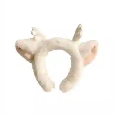 希铃 可爱鹿角 毛绒 发箍 女款