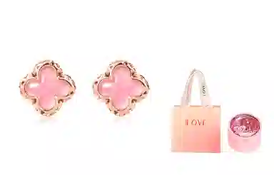 Ai De Promise Clover Stud Earrings
