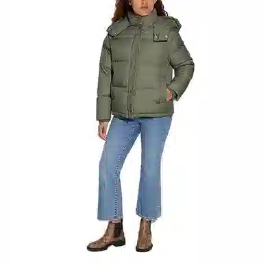 COACH FW23 Down Coat Hooded