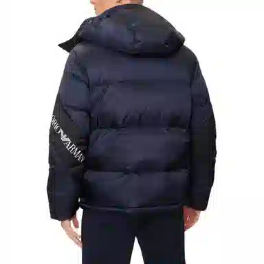 Emporio Armani EA7 Navy Down Jacket