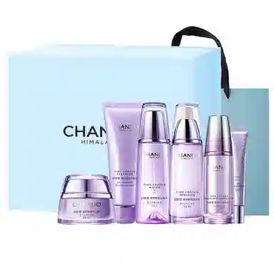 自然堂 凝时鲜颜洗面奶爽肤水乳液面霜眼部精华乳护肤套装 紧致保湿补水清洁 清爽/滋润