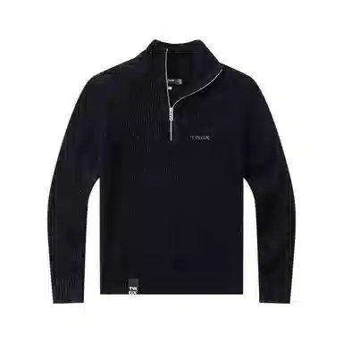 Teenie Weenie Men Half-Zip Knit Sweater