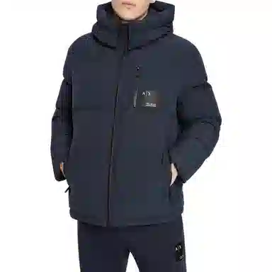 Armani Exchange FW22 Down Jacket Navy