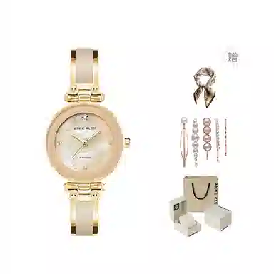 Anne Klein Quartz Watch 24mm Black Dial