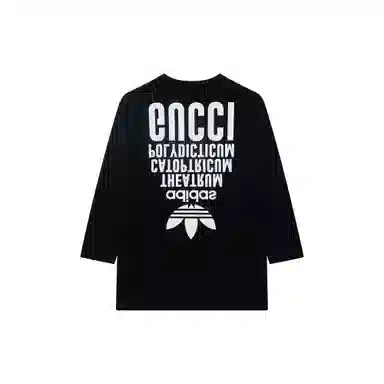 Gucci x adidas FW22 Logo Crewneck Tee