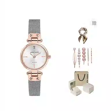 Anne Klein Quartz Silver Dial