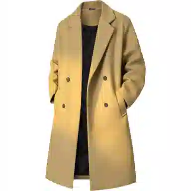 YK&YB x Huang Zitao Double-Breasted Coat