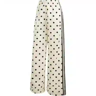adidas originals SATIN POLKA DOTS WIDE LEG PANT
