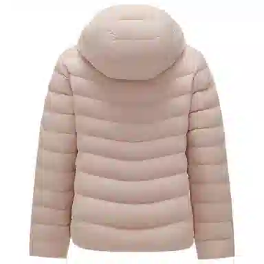 坦博尔 轻薄短款连帽通勤羽绒服 女款