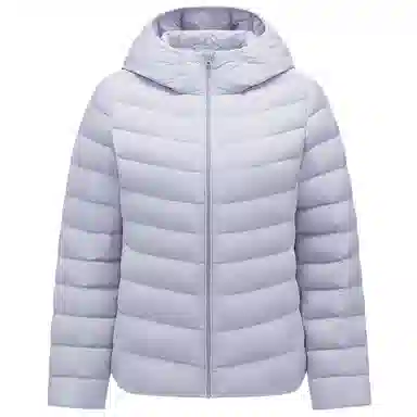 坦博尔 轻薄短款连帽通勤羽绒服 女款