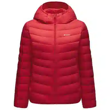 坦博尔 轻薄短款连帽通勤羽绒服 女款