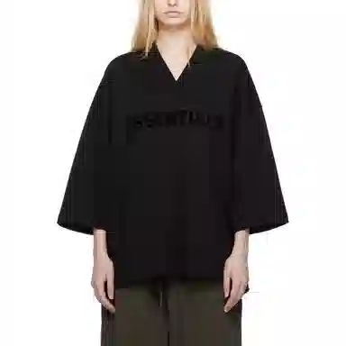 Fear of God Essentials Football Tee Jet Black