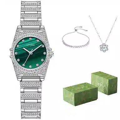 UYICOO Green Dial Watch