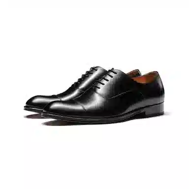 TRUFFAUT Oxford Business Leather Shoes Black