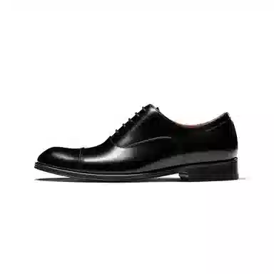 TRUFFAUT Oxford Business Leather Shoes Black