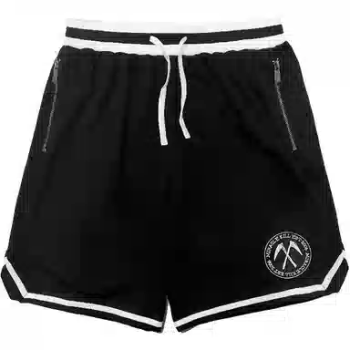 MIRACLE KILL Dual Blade Badge Shorts