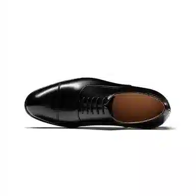 TRUFFAUT Oxford Business Leather Shoes Black