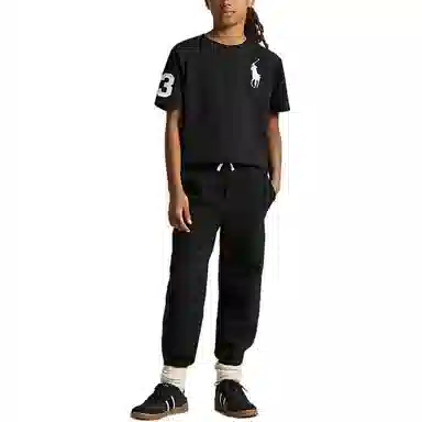 Polo Ralph Lauren Kids Crewneck T-Shirt Black