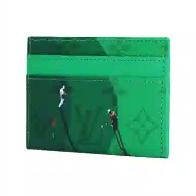 Louis Vuitton Card Holder Green