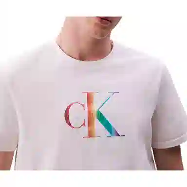 CALVIN KLEIN Pride Jeans logoT