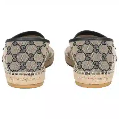 Gucci GG Slip-On Fisherman Shoes Blue