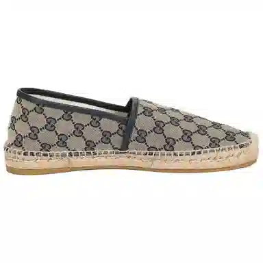 Gucci GG Slip-On Fisherman Shoes Blue
