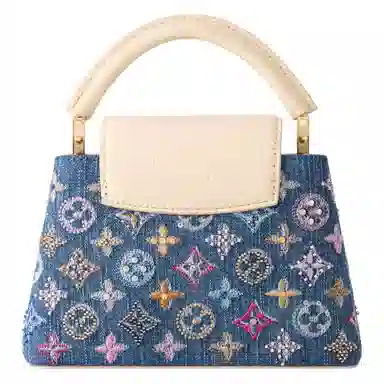 Louis Vuitton Capucines Monogram Denim