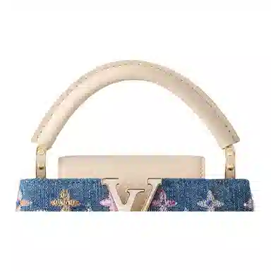 Louis Vuitton Capucines Monogram Denim