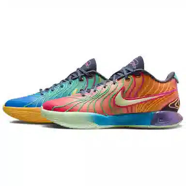 Nike Lebron 21 Green Orange Yellow