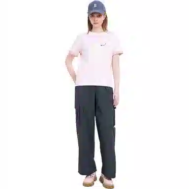 木果果木 简约通勤宽松长裤工装裤 女款