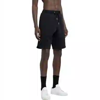 AMIPARIS SS23 High Waist Heart Embroidered Shorts Black