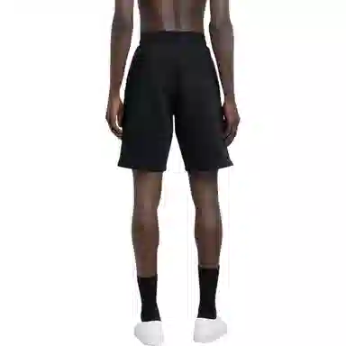 AMIPARIS SS23 High Waist Heart Embroidered Shorts Black