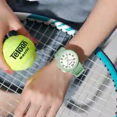 三达石英机芯户外简约男女学生同款夜光防水手表国表男女同款白色表盘