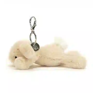 JELLYCAT Smudge Rabbit Bag Charm 7cm
