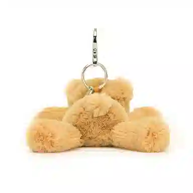 JELLYCAT Smudge Bear Bag Charm 7cm