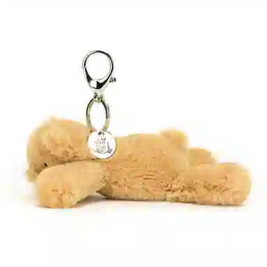 JELLYCAT Smudge Bear Bag Charm 7cm